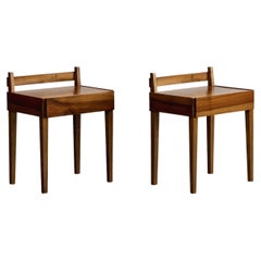 Comodini di Guglielmo Ulrich per S.A.F.F.A. Milano, anni '60, set da 2