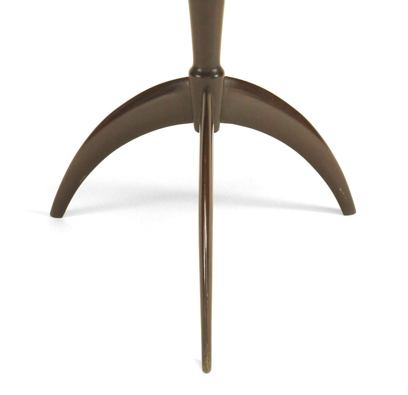 Table d'appoint Art Déco italienne en bois de rose Sunburst de Guglielmo Ulrich Bon état - En vente à Queens, NY