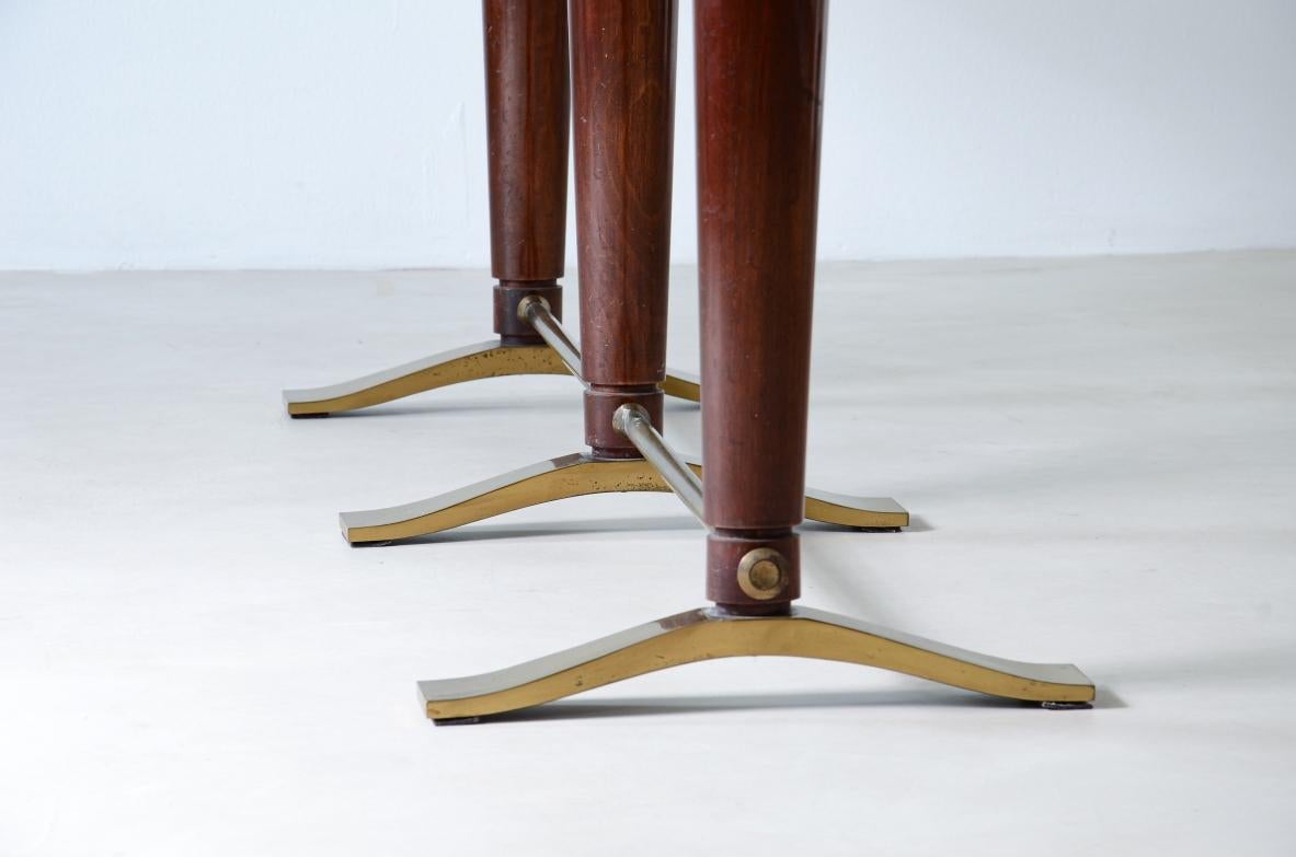 Guglielmo Ulrich, unique console table with shaped marble top 3