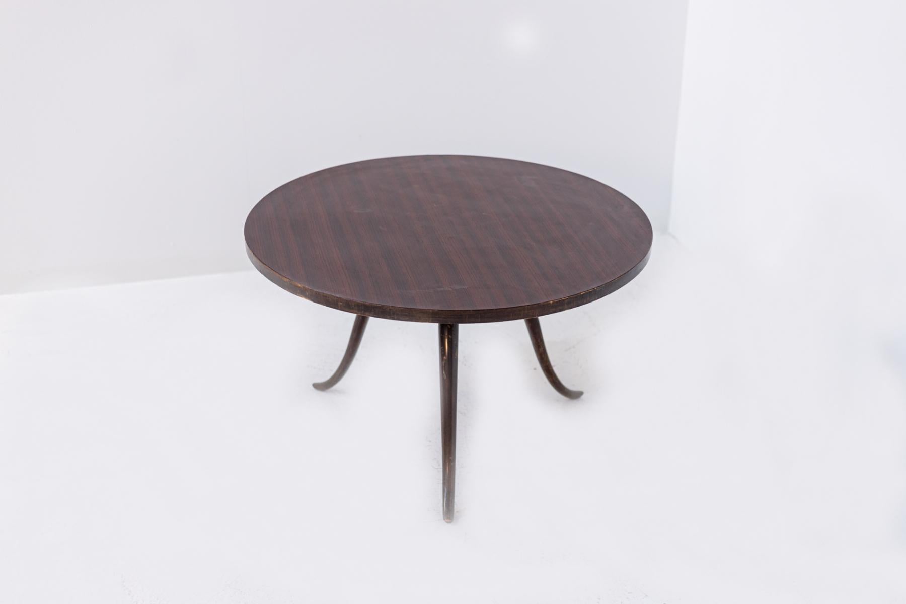 allrich 4 legs pedestal coffee table
