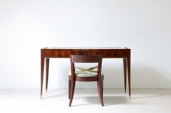 Guglielmo Ulrich writing set, desk an chair