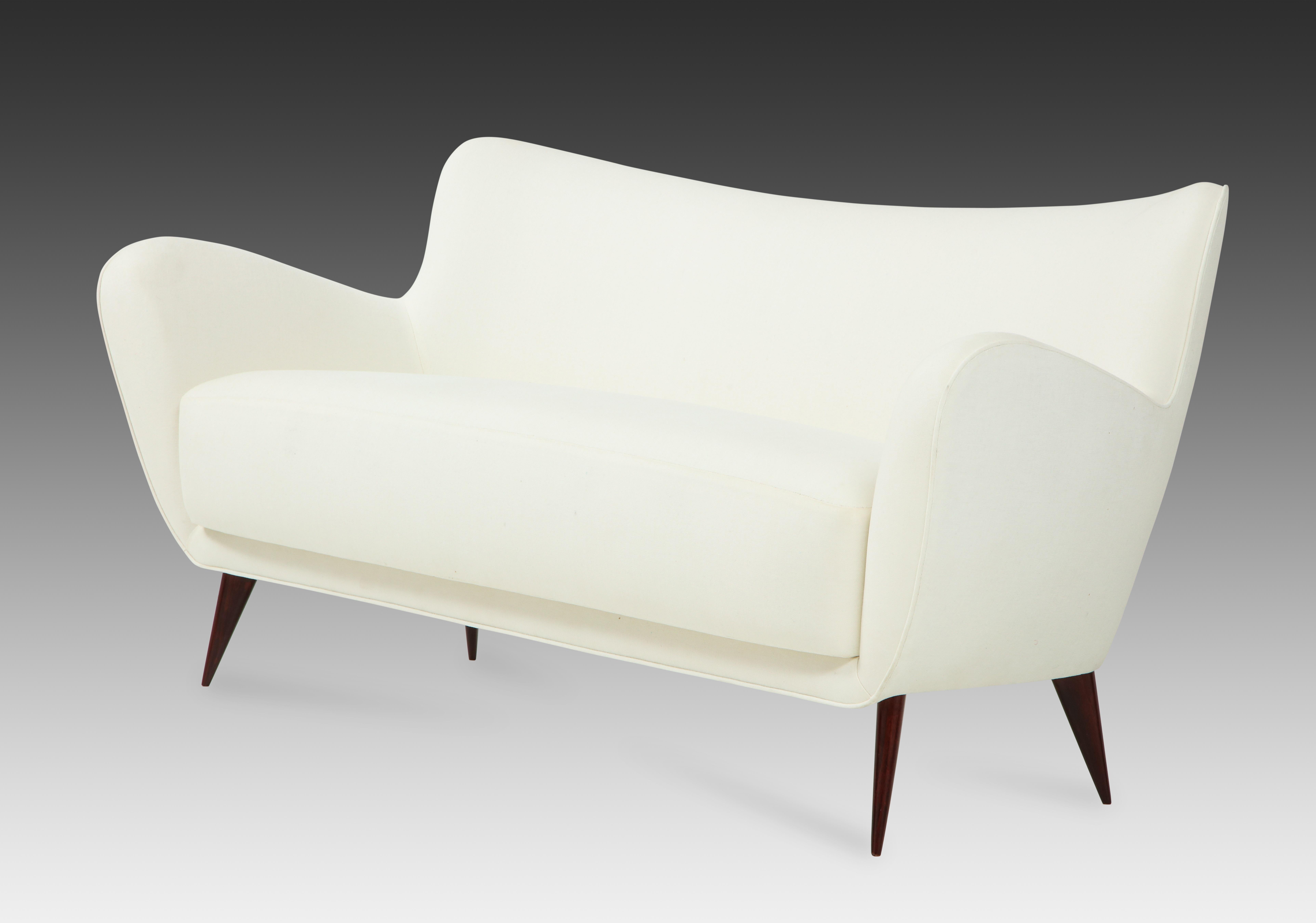 Mid-Century Modern Guglielmo Veronisi for I.S.A. 'Perla' Sofa