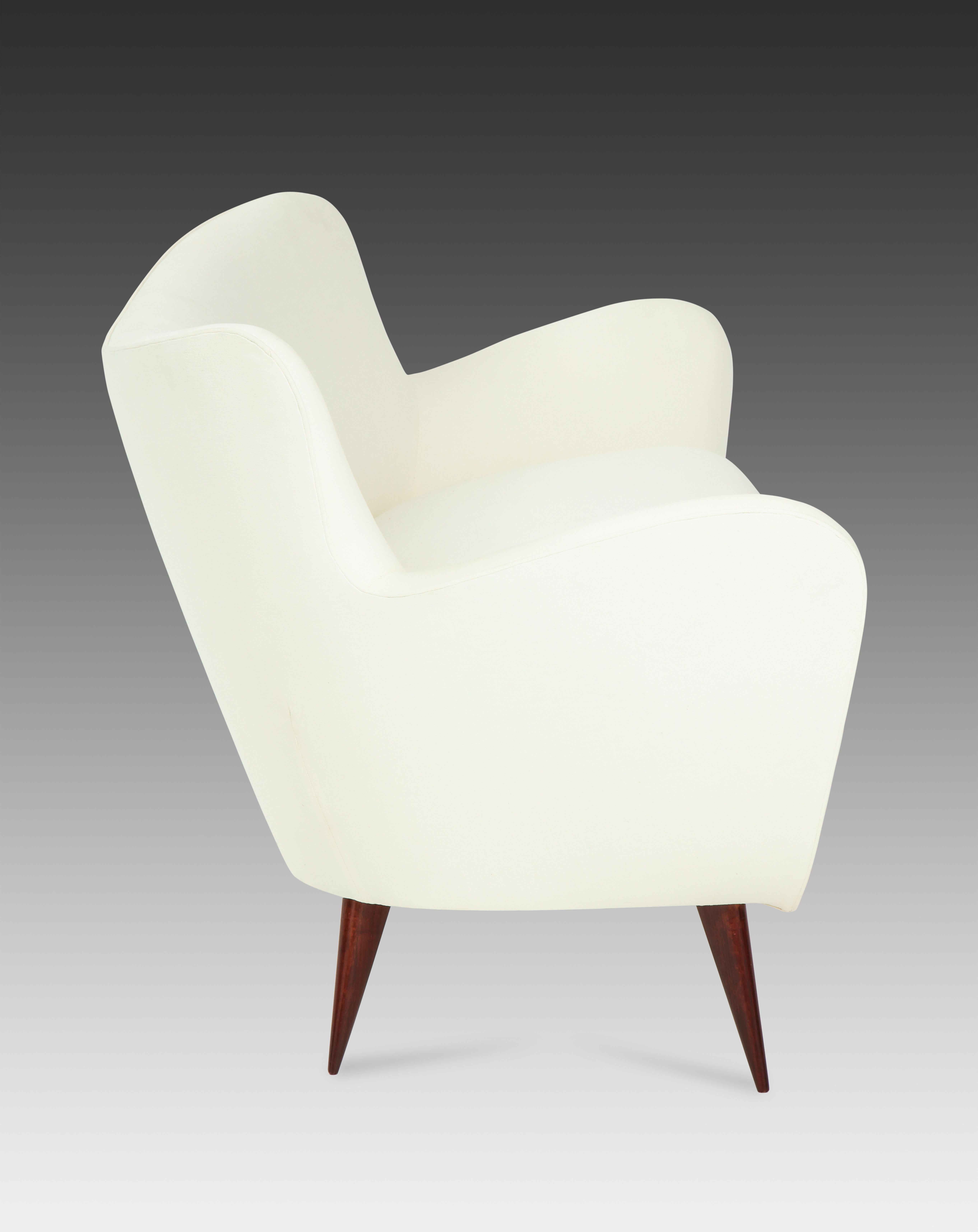 Upholstery Guglielmo Veronisi for I.S.A. 'Perla' Sofa