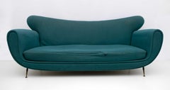 Gugliemo Ulrich Modernes italienisches Sofa der Jahrhundertmitte, 1950er Jahre