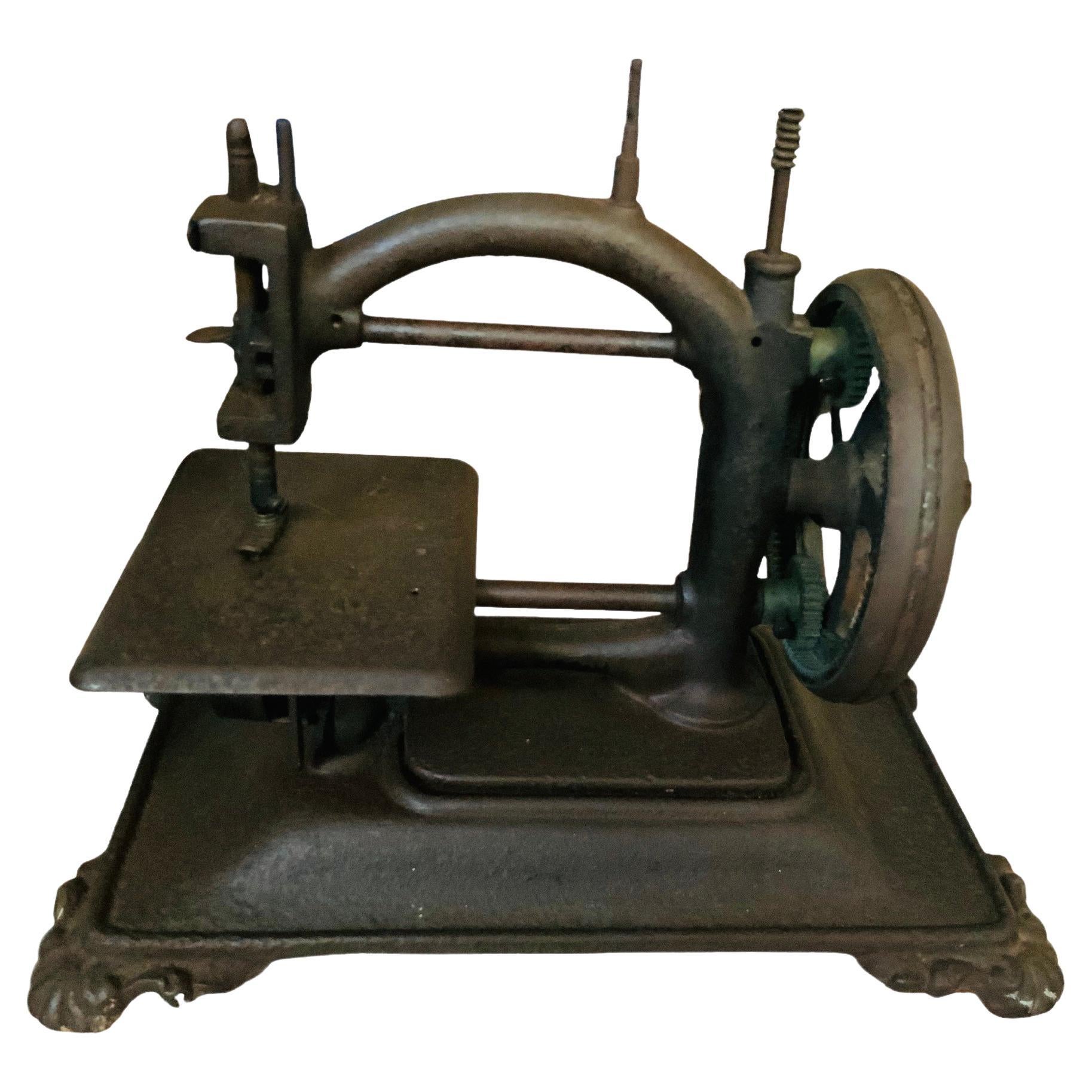 Guhl & Harbeck Stil Kettenstich Hand-Manschetten- Nähmaschine