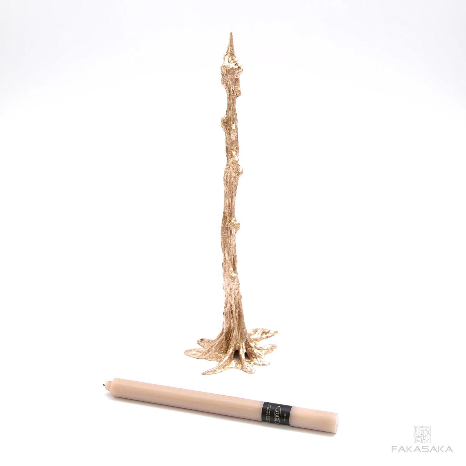 Bronze Gui Candleholder by Fakasaka Design For Sale