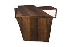 Guialmi for Architonic Modern Lacquered & Wood Grain 'Origami' Executive Desk