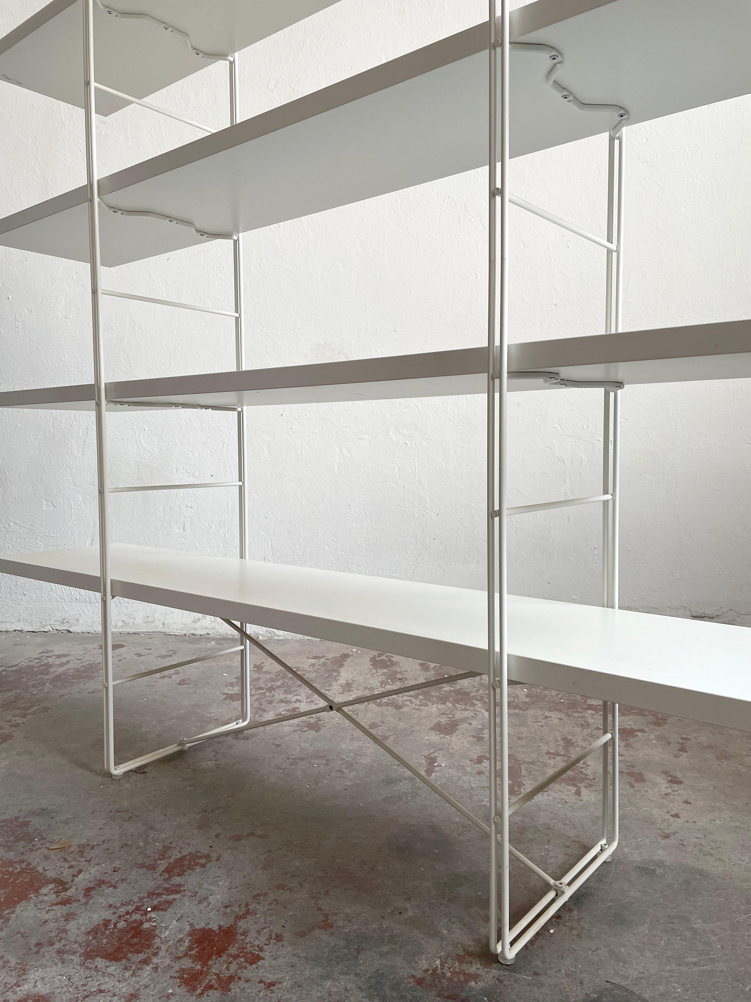 Late 20th Century “Guide” Shelving Unit by Niels Gammelgaard for IKEA, Sweden, 1985