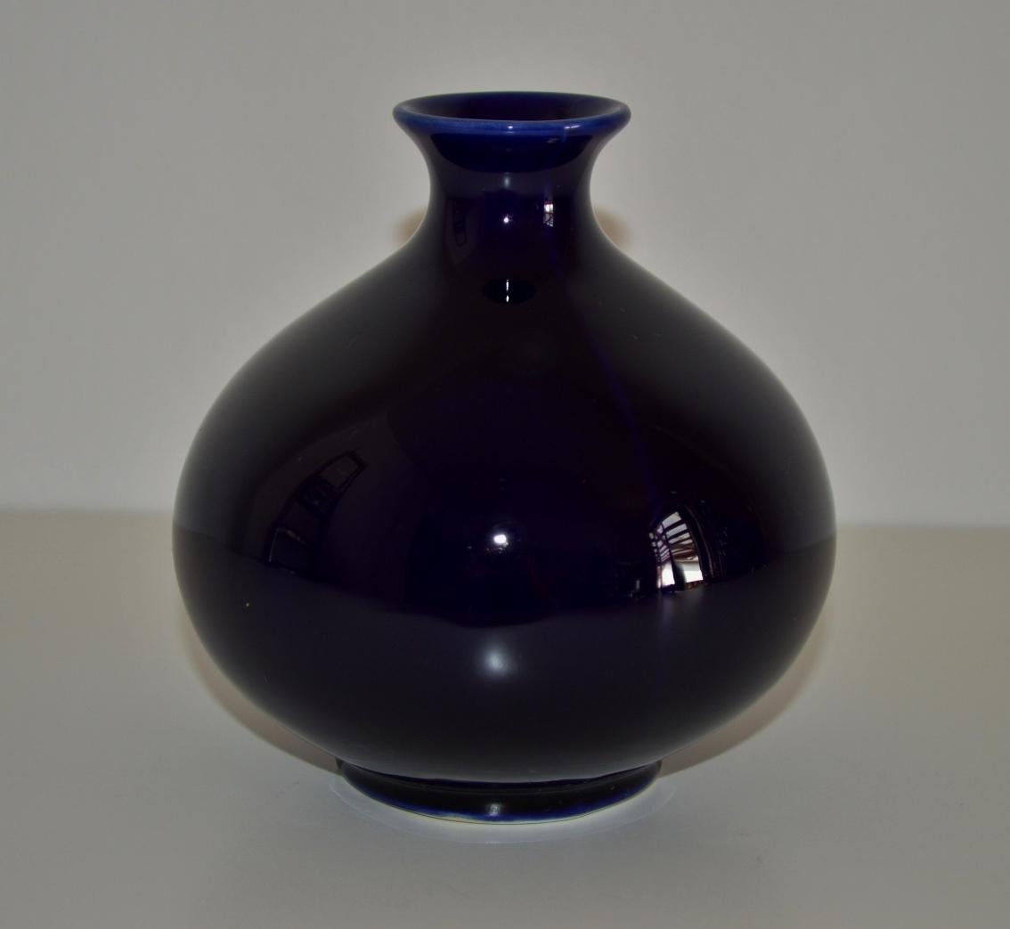 Guido Andlovitz for Lavenia Art Deco Ceramic Flower Vase, 1930s For Sale 8