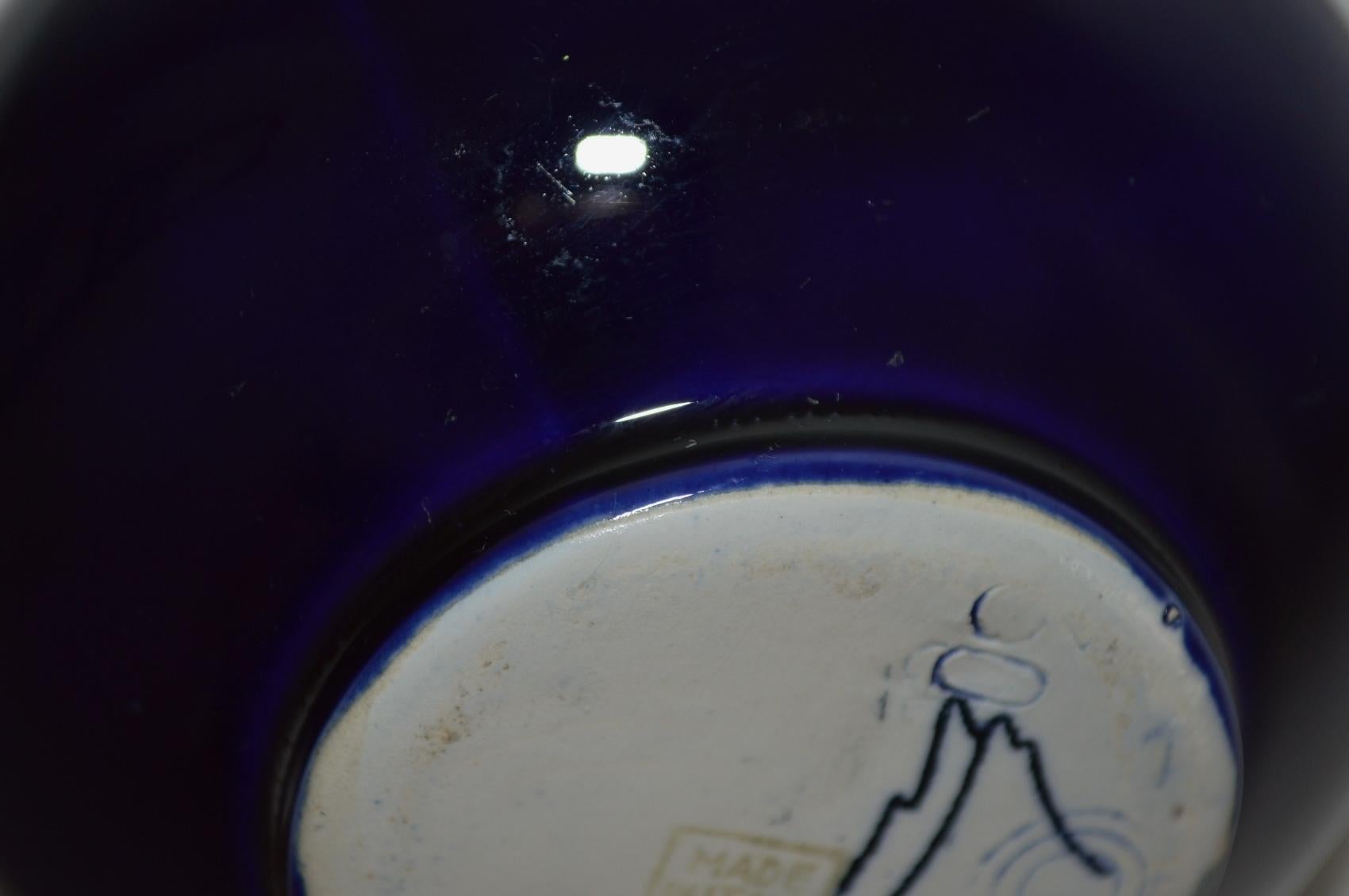 Guido Andlovitz for Lavenia Art Deco Ceramic Flower Vase, 1930s For Sale 2