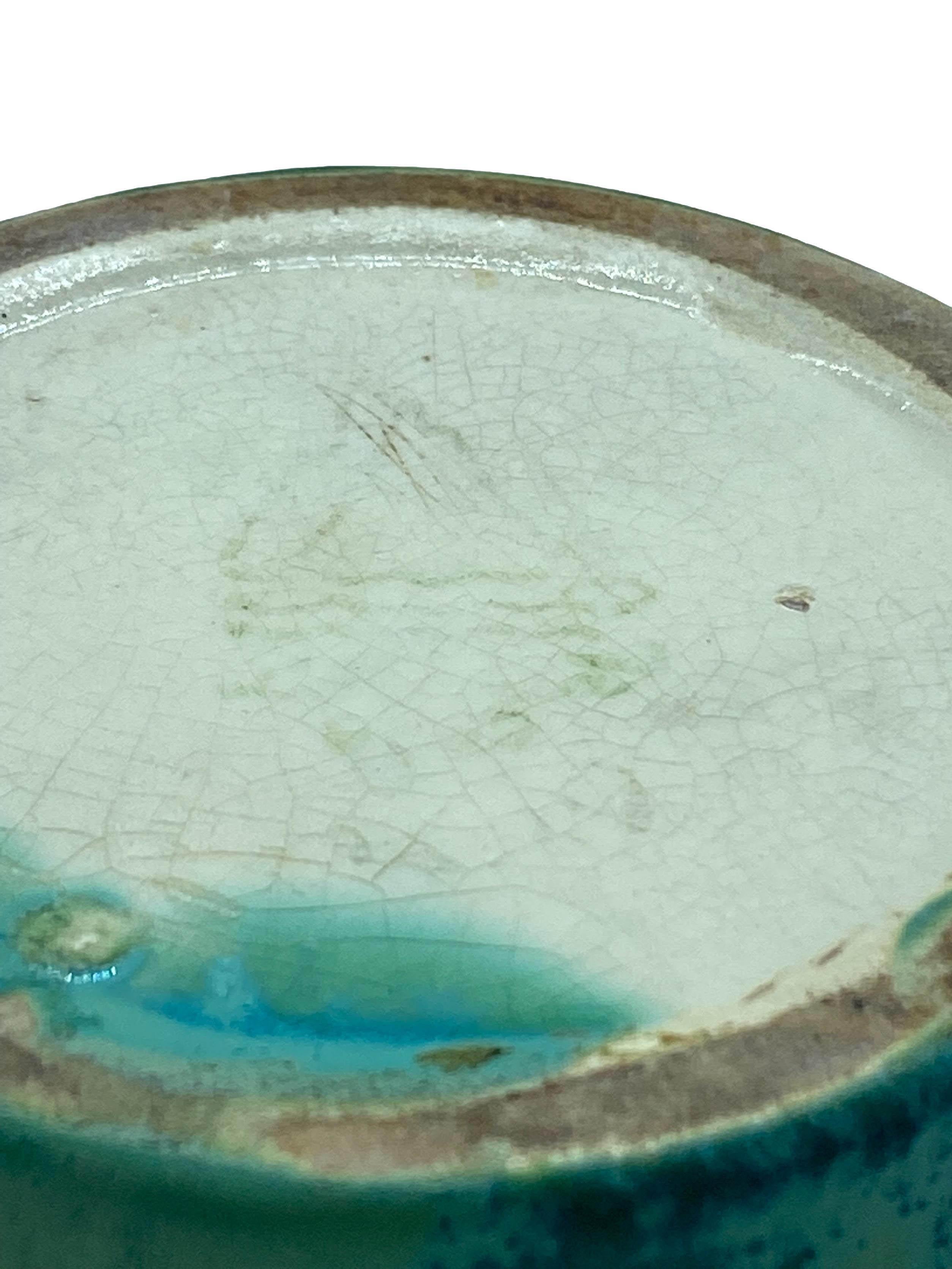 Milieu du XXe siècle Vase élégant en céramique émaillée lavande de Guido Andlovitz, années 1950 en vente