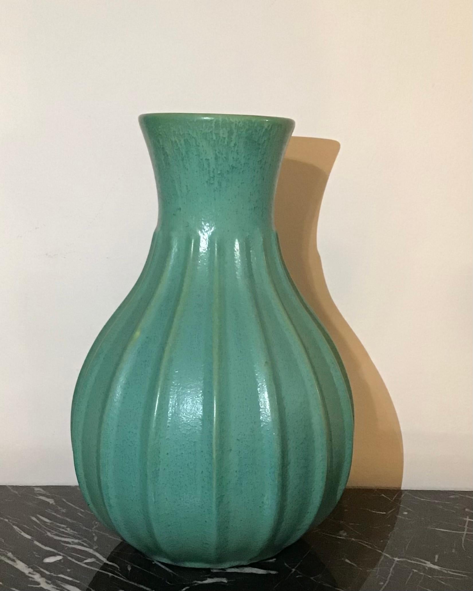 Art Deco Guido Andlovitz Vase Ceramic, 1930, Italy  For Sale