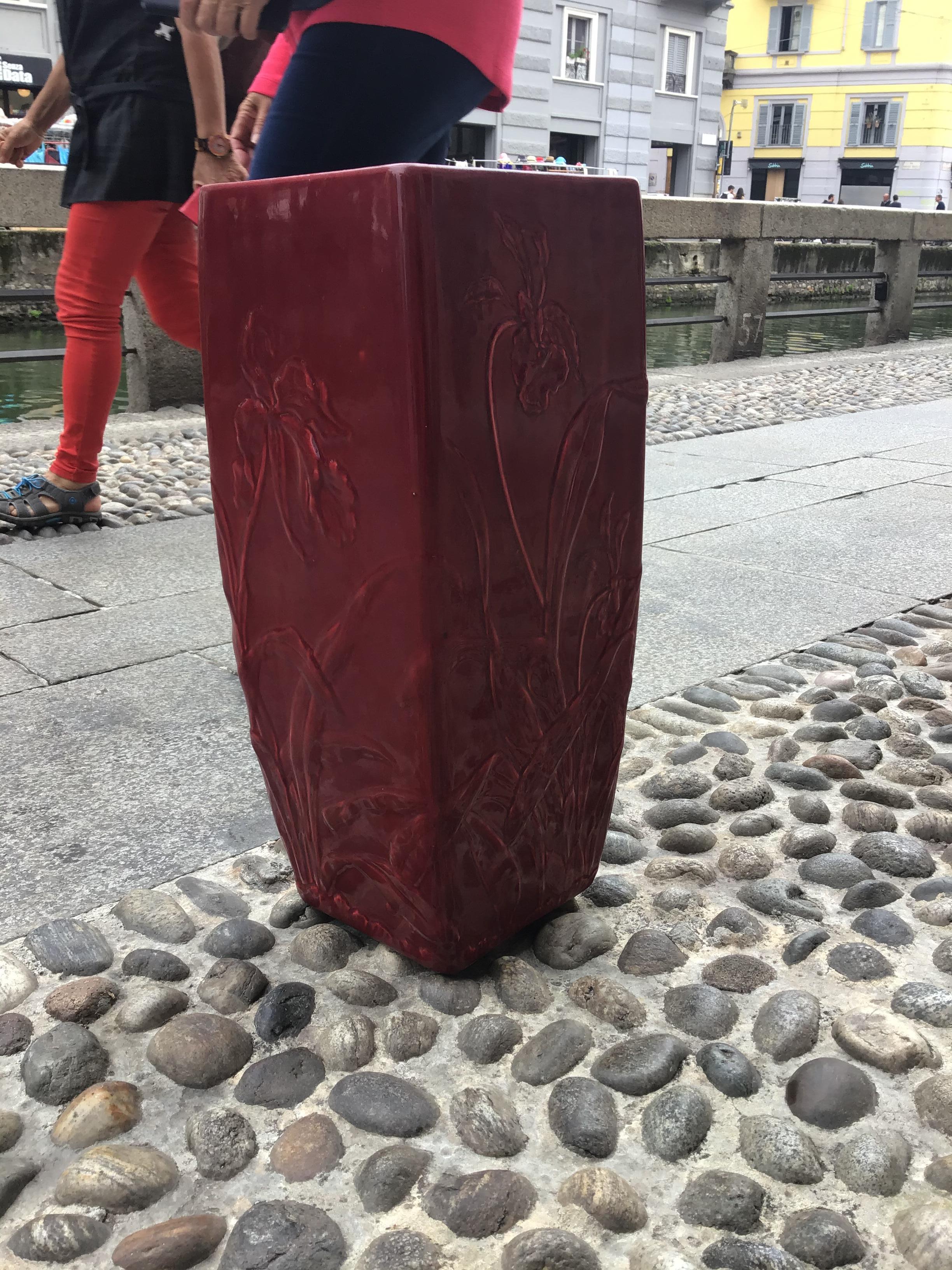 Guido Andlovitz Vaso Portaombrelli Ceramica 1930 Italia in vendita 1