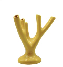 Guido Andolivitz for Laveno "Ramo" Ceramic Vase, Italy 1950s