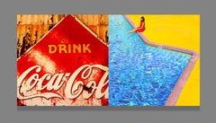 After so many lives EROS Mounted on Plexiglas, Diptych, 10x20 in (25x50cm)