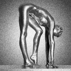 AGLAEA von Guido Argentini, Serie „DIAMOND DUST“, Unikat, GERAHMT