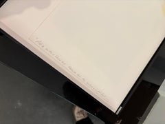 Alice avec une perruque blonde, Unique Vintage Print, Nude Fine Art Photography