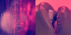 An eternal distance EROS Mounted on Plexiglas, Diptych, 10x20 in (25x50cm)