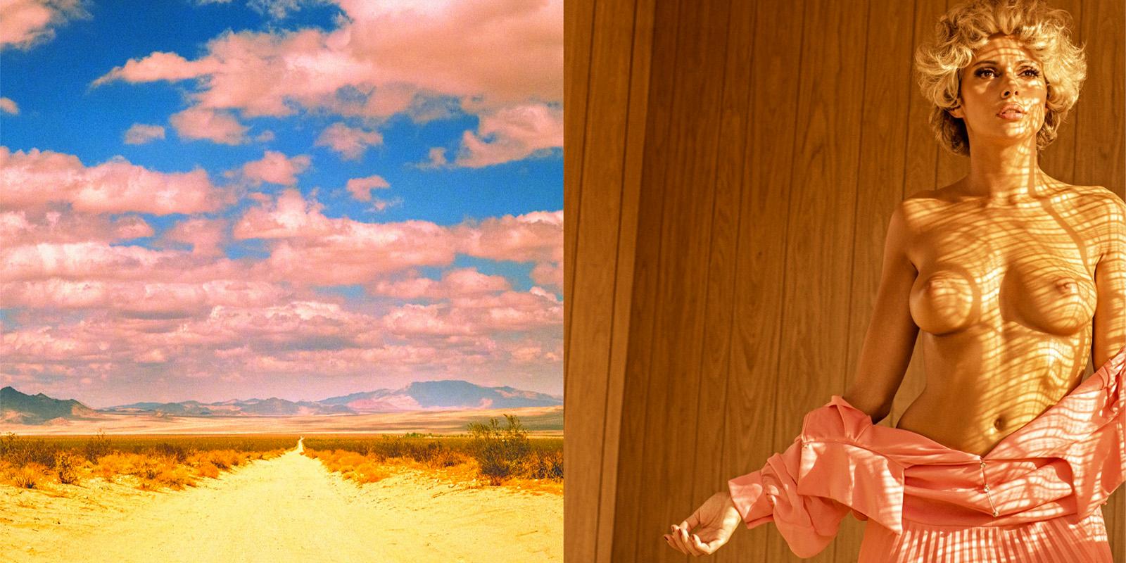 Arizona dreaming EROS Mounted on Plexiglas, Diptych, 10x20 in (25x50cm)