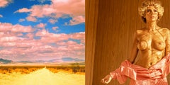 Arizona dreaming EROS Mounted on Plexiglas, Diptych, 10x20 in (25x50cm)