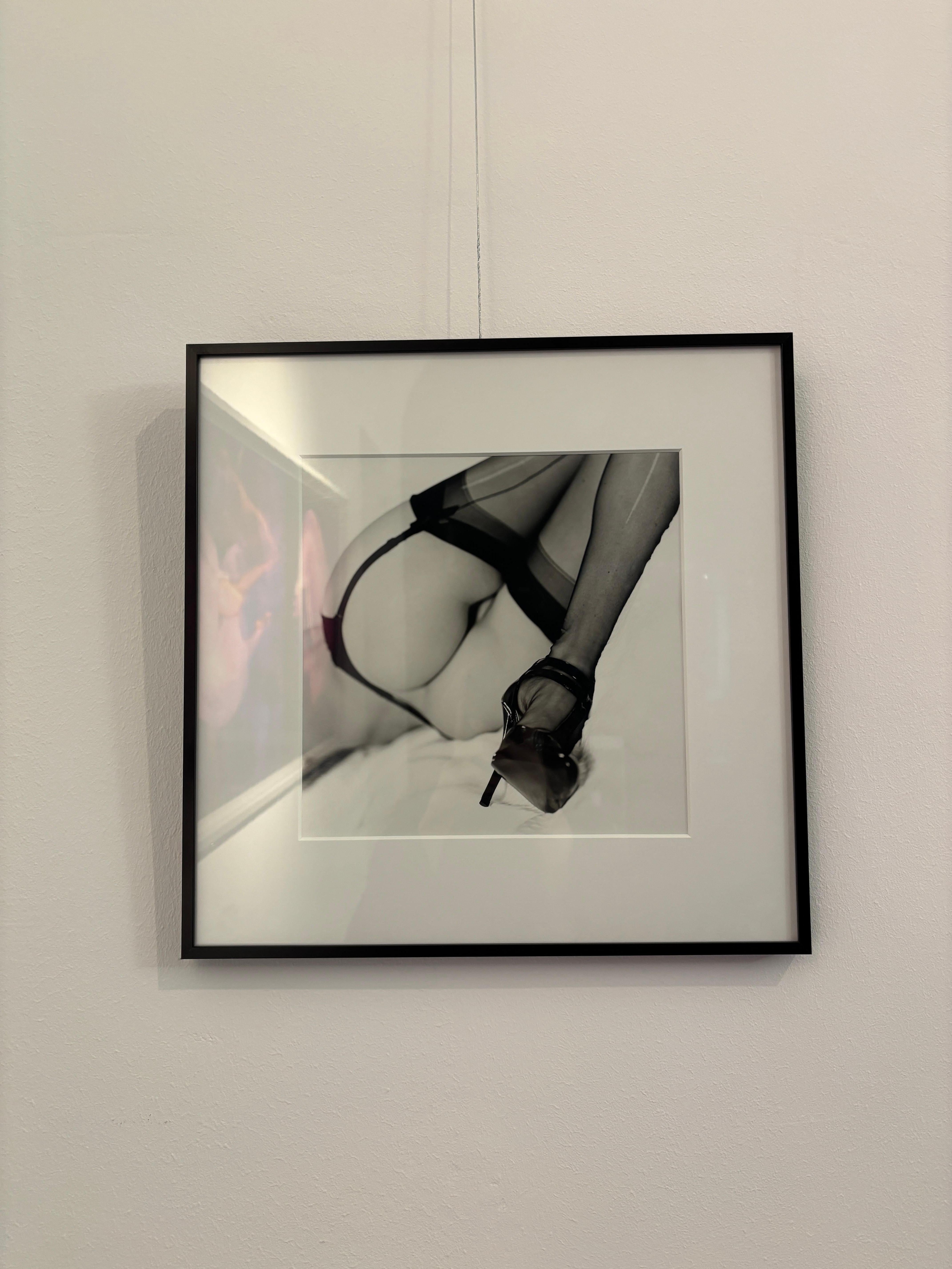 Black Stockings, Hollywood 1998, Unique Vintage Print, Nude Fine Art Photography