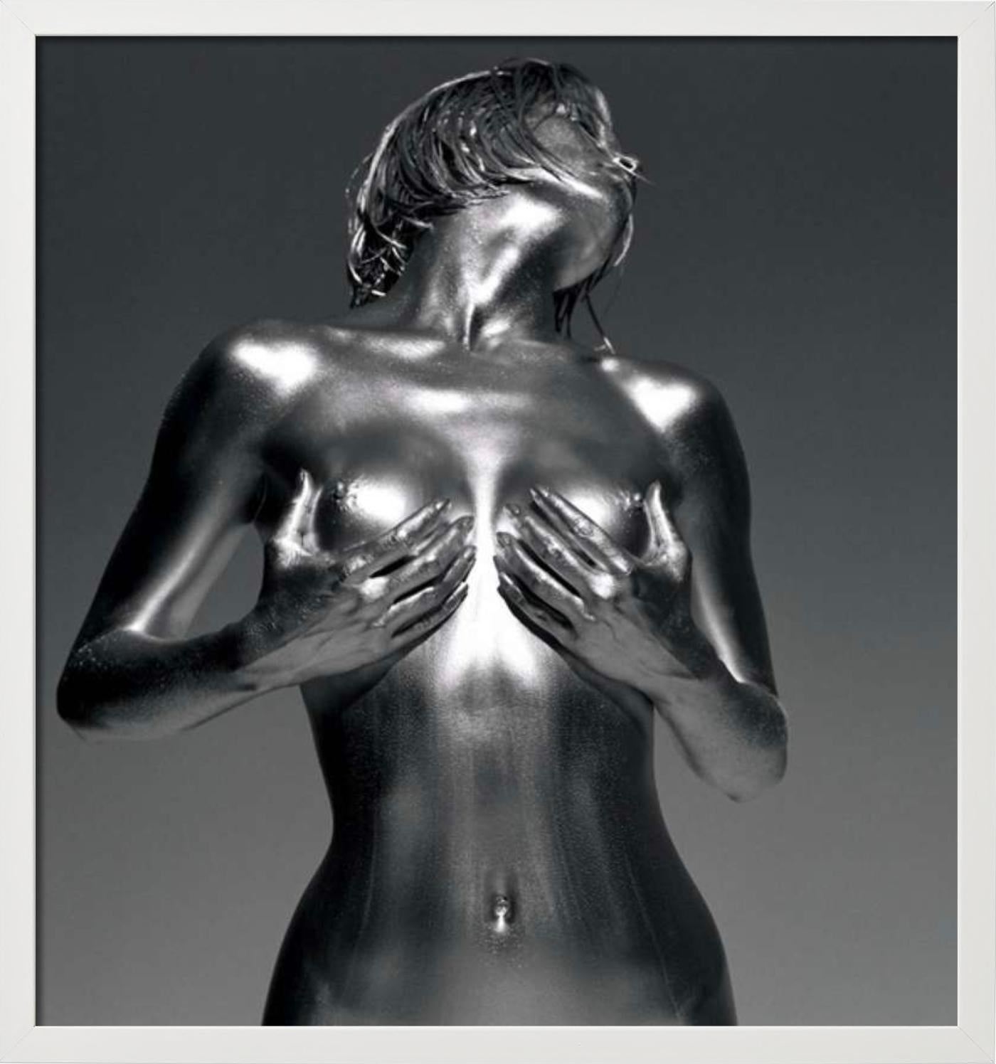 Cerridwe - Nude Portrait in Silver, Fine Art Photography, 2002 For Sale 6
