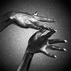 COVENTINA, de Guido Argentini, serie DIAMOND DUST, pieza única, ENMARCADA
