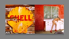 I have promised you EROS Mounted on Plexiglas, Diptych, 10x20 in (25x50cm)