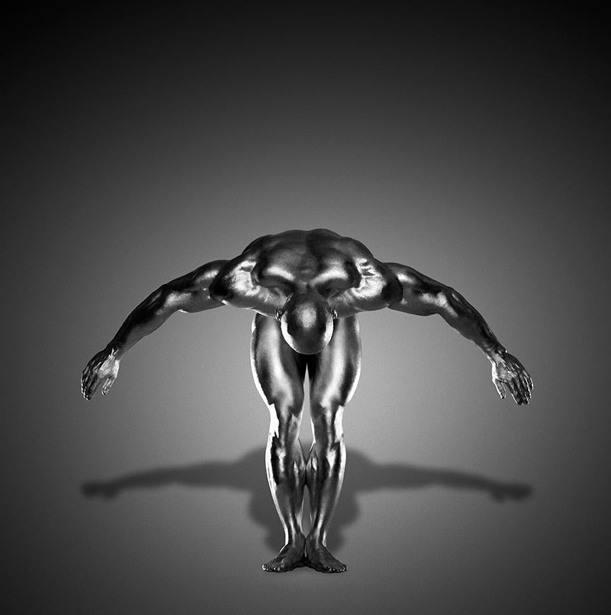 Guido Argentini Nude Photograph - Kronos, Argentum Series - Limited Edition Fine Art Print
