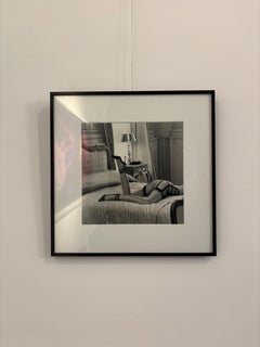 Legs on a Golden Bed, Hollywood, Unique Vintage Print, Nude Fine Art Photography