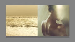 Living between two worlds EROS Mounted on Plexiglas, Diptych, 10x20 in (25x50cm)