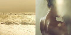 Living between two worlds EROS Mounted on Plexiglas, Diptych, 10x20 in (25x50cm)