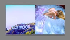 Lost paradise EROS Mounted on Plexiglas, Diptych, 10x20 in (25x50cm)