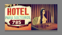Not to be touched EROS Mounted on Plexiglas, Diptych, 10x20 in (25x50cm)