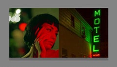 Sleepless nights EROS Mounted on Plexiglas, Diptych, 10x20 in (25x50cm)