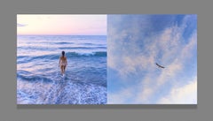 The first years were silence EROS Mounted on Plexiglas, Diptych, 10x20 in