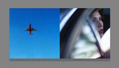 The future is leaving EROS Mounted on Plexiglas, Diptych, 10x20 in (25x50cm)