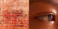 The mantra of life EROS Mounted on Plexiglas, Diptych, 10x20 in (25x50cm)