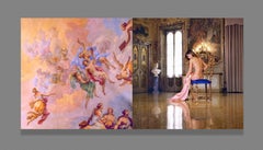 The shadow of a song EROS Mounted on Plexiglas, Diptych, 10x20 in (25x50cm)