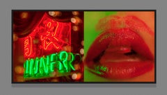 The Things We Don't Say Framed Archival Print, 40x80 in, Contemporary