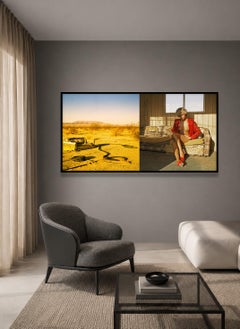 Touching the Wave of Life, Archival Pigment Print, Contemporary, 30x60