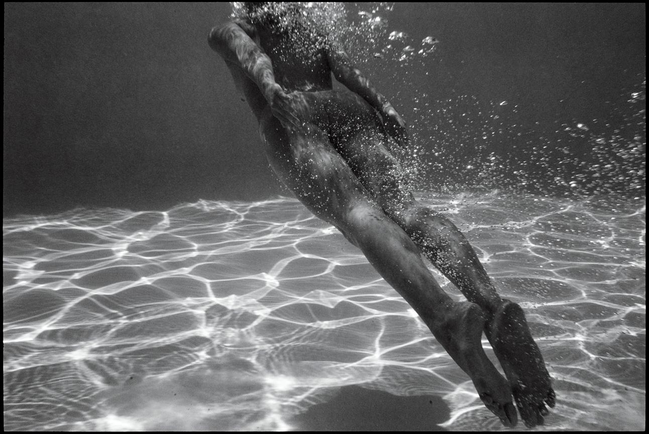 Guido Argentini Black and White Photograph - TOVE - Underwater Reflections, Fine Art Photography