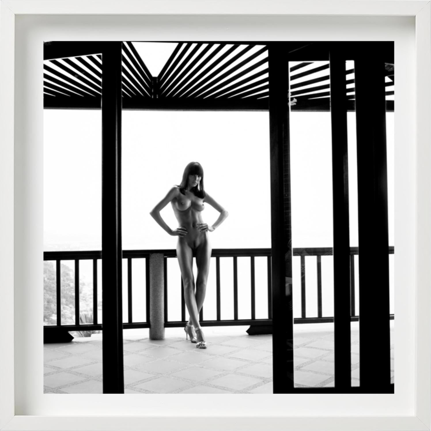 'Truth is standing in front of you' - nude on balkony, fine art photography 2006 For Sale 1