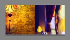 We have come a long way EROS Mounted on Plexiglas, Diptych, 10x20 in (25x50cm)
