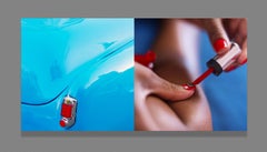 You are made of wellsprings EROS Mounted on Plexiglas, Diptych, 10x20 in