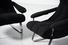 Guido Bonzani Tecnosalotto Lounge Chairs, Italy, 1970