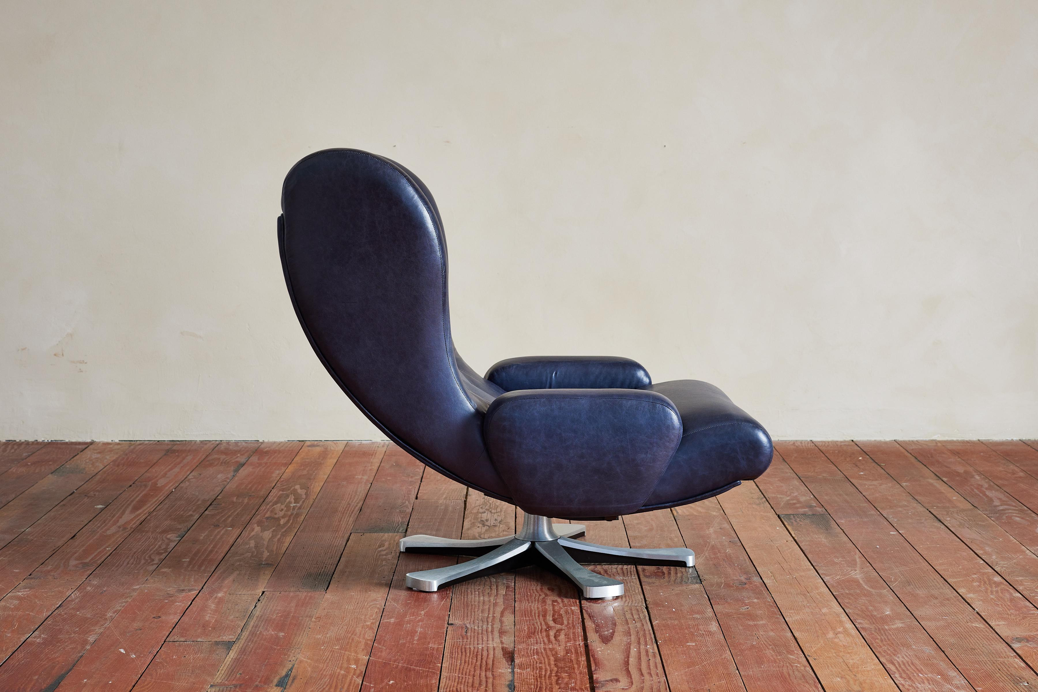 Métal Chaises pivotantes Guido Bonzanini Wingback