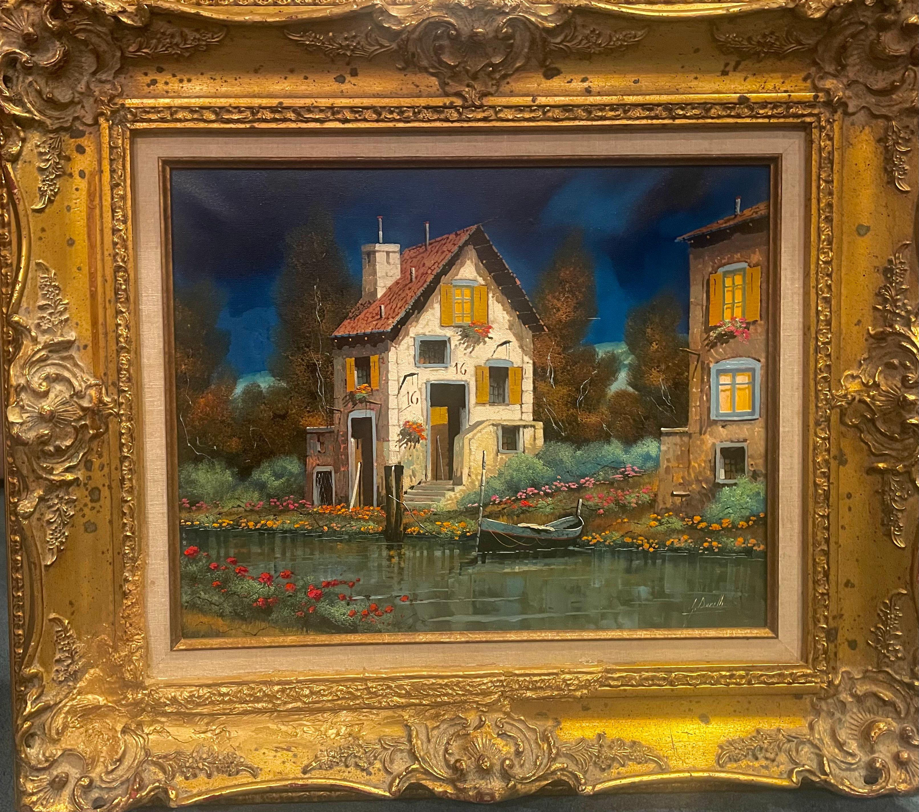 "Paisaje" - Painting de Guido Borelli