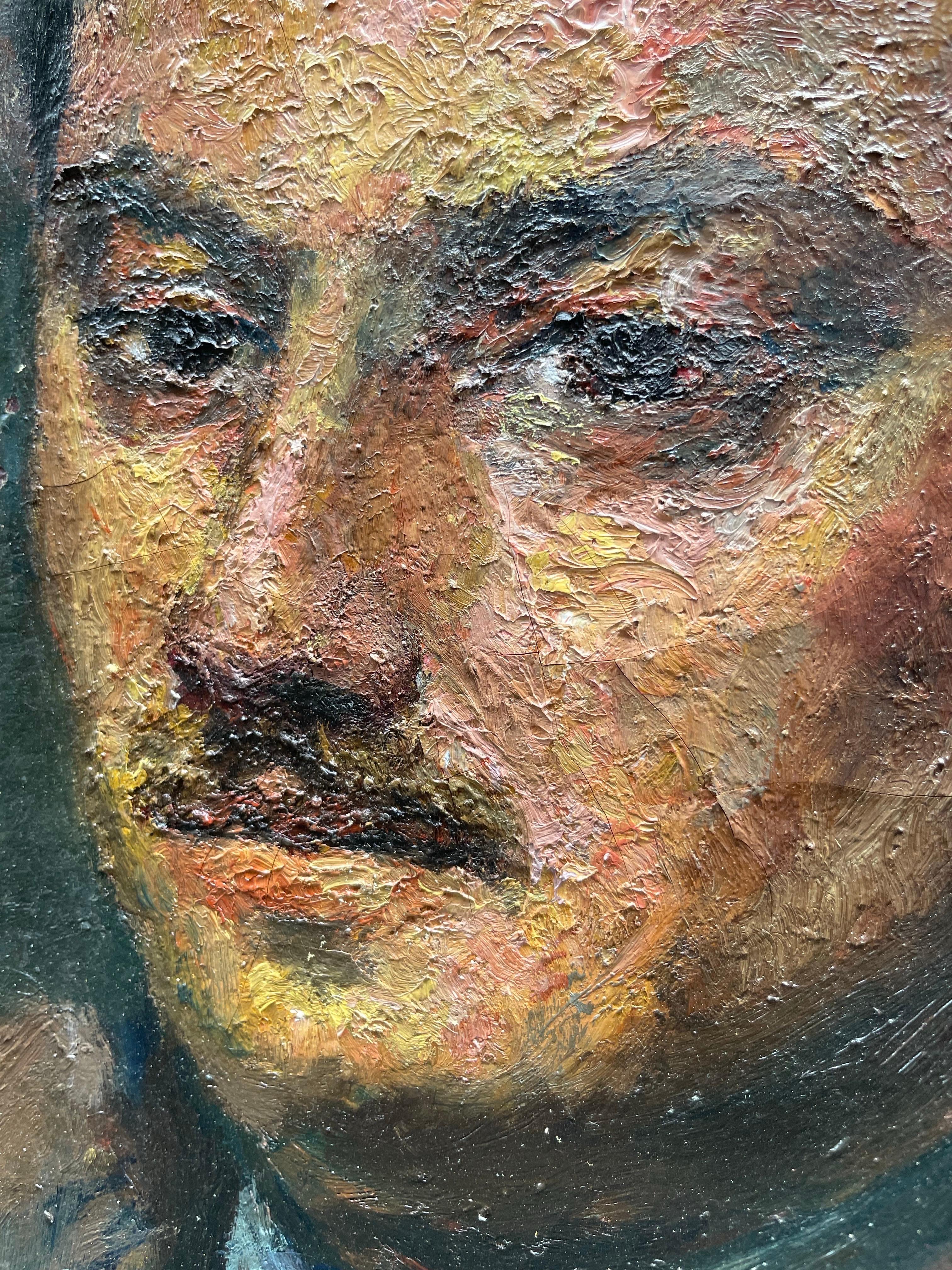 Guido Borgianni (1915-2011, Florenz), Porträt, 1952, signiert und datiert im Angebot 2