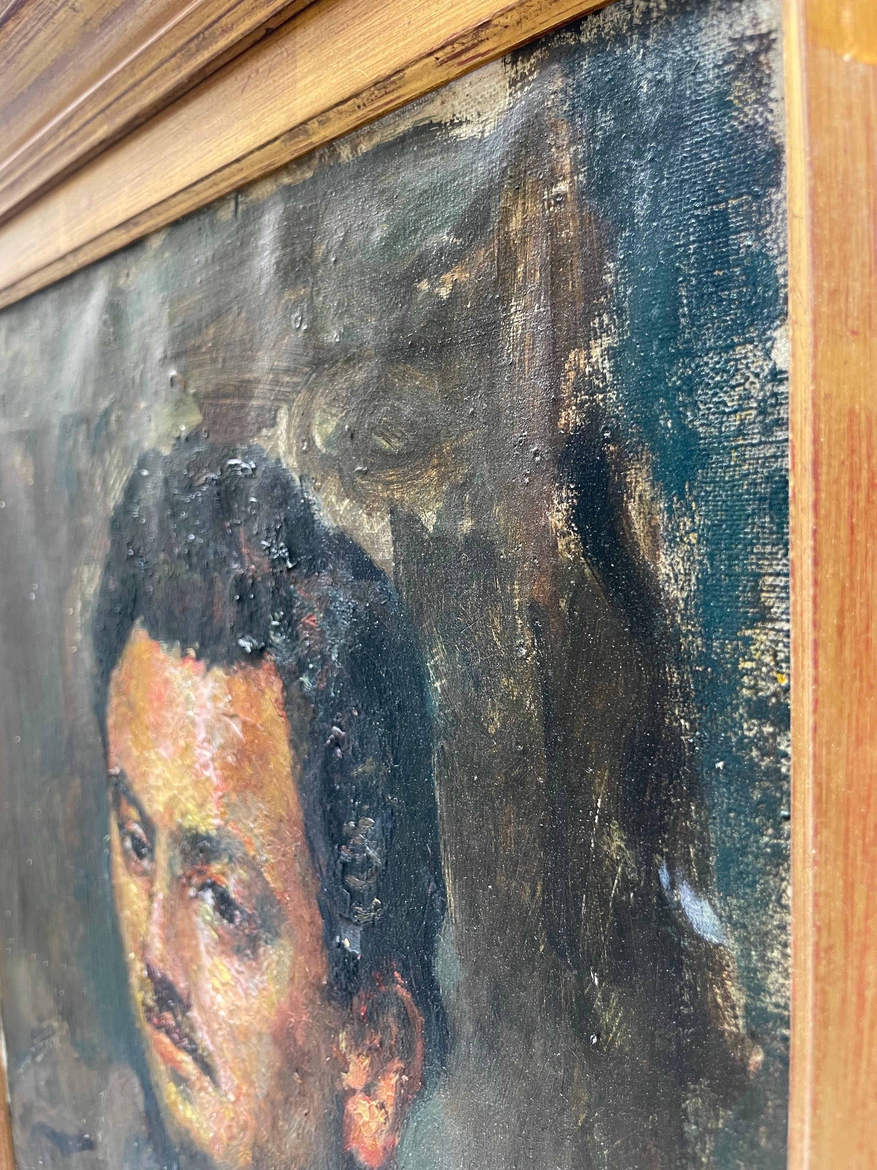 Guido Borgianni (1915-2011, Florenz), Porträt, 1952, signiert und datiert im Angebot 3